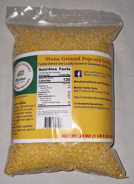 Stone-Ground Popcorn Grits